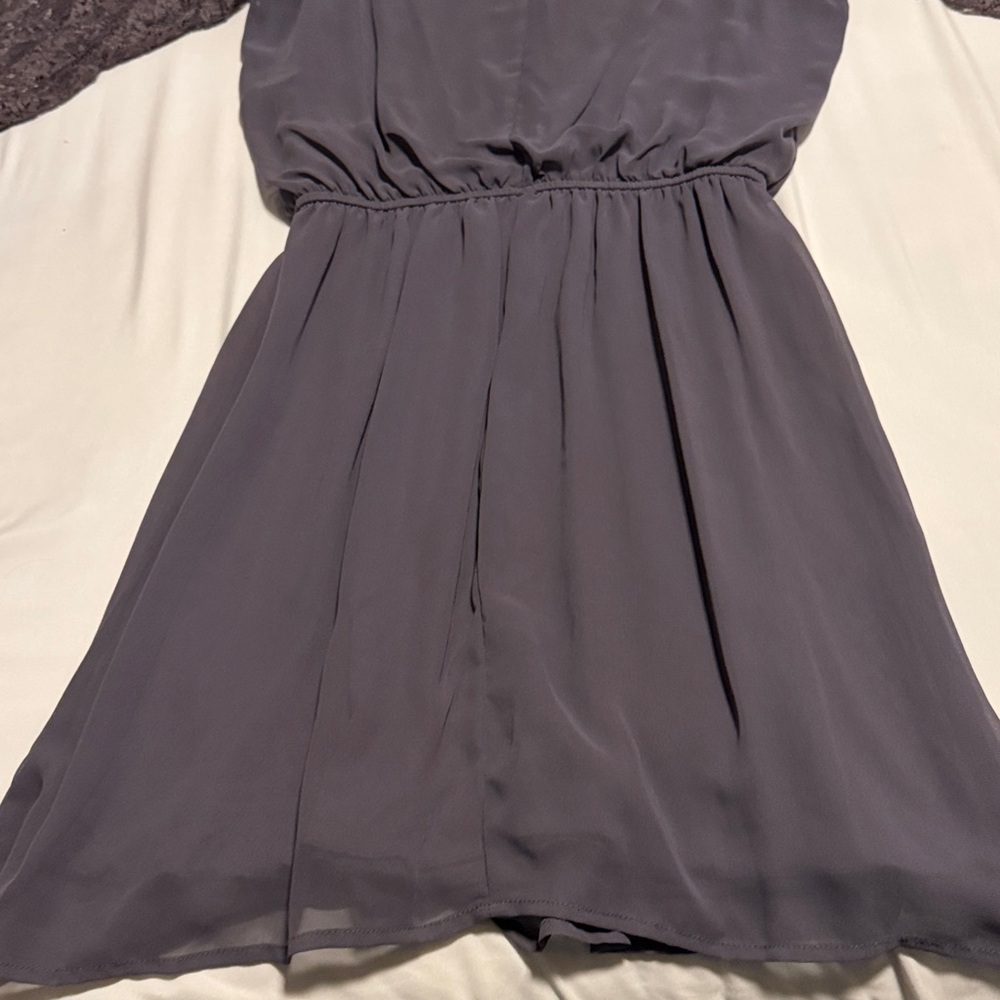 Speechless Charcoal Gray Dress - Picture 7 of 10